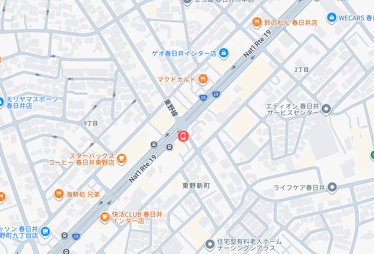 アクセスマップ